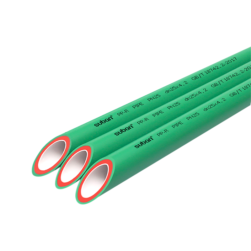 Tubería PPR de tres capas