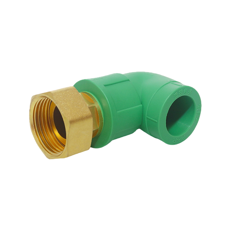 Conector de unión de latón PPR (parte frontal)