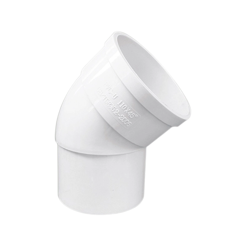 Codo reductor de PVC de 45°