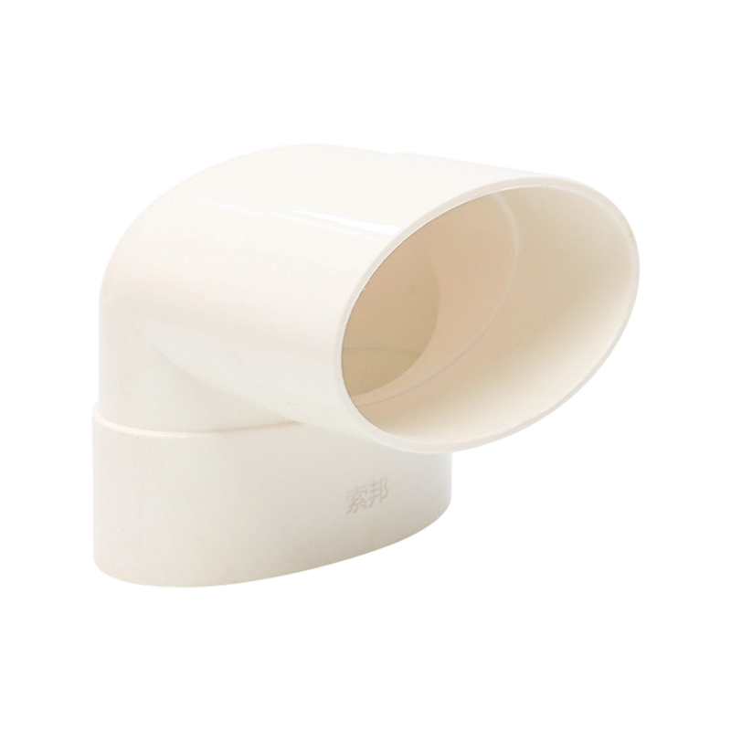 Codo reductor plano de PVC