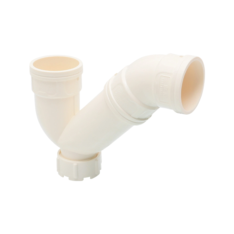 Trampa P reforzada con PVC con limpieza