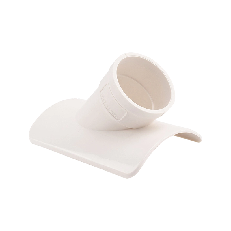 Camiseta angular ranurada de PVC