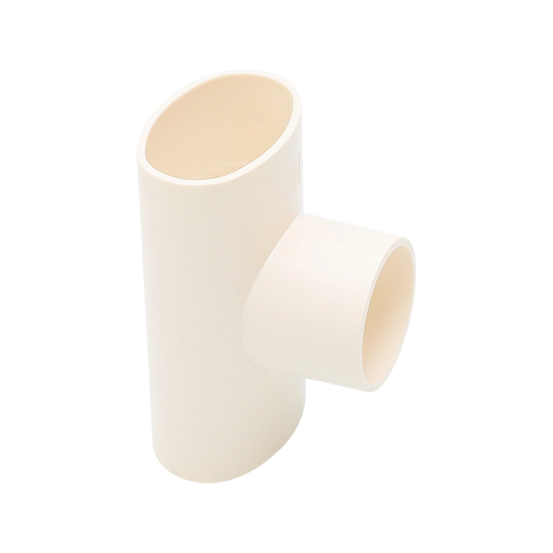 Camiseta reductora plana vertical de PVC