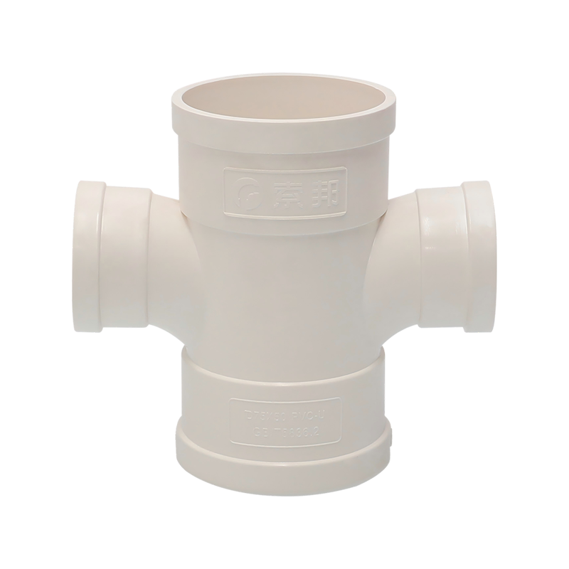 Codo de PVC de 45° con limpieza