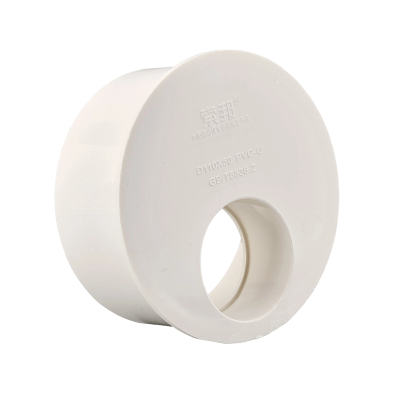 Codo de PVC de 45° con limpieza