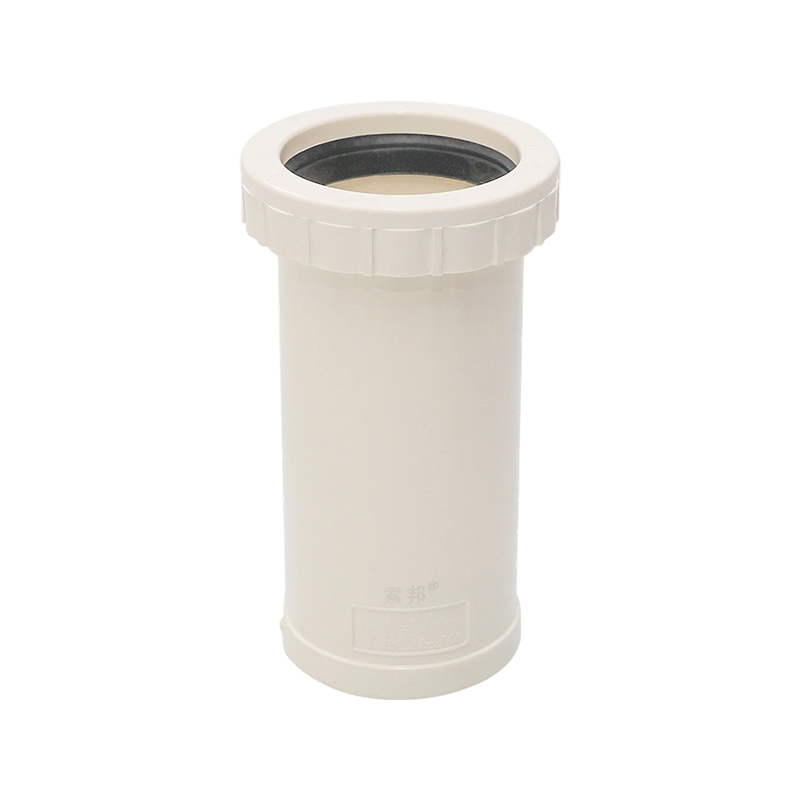 Codo de PVC de 45° con limpieza