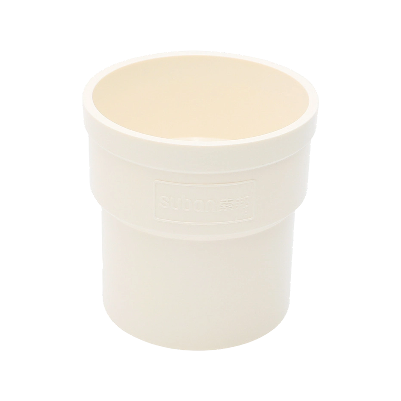 Codo de PVC de 45° con limpieza