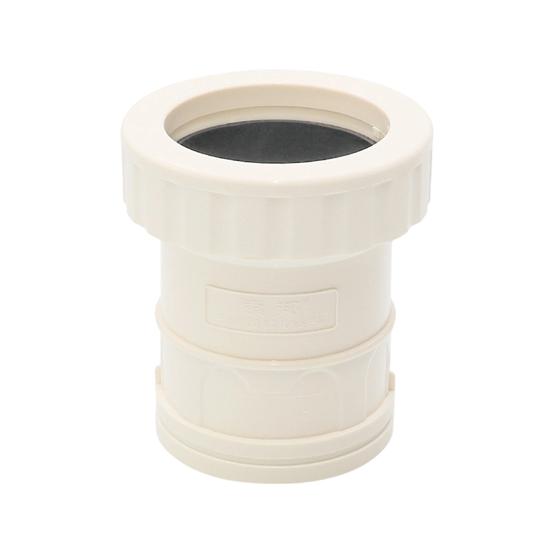 Codo reductor de PVC de redondo a plano