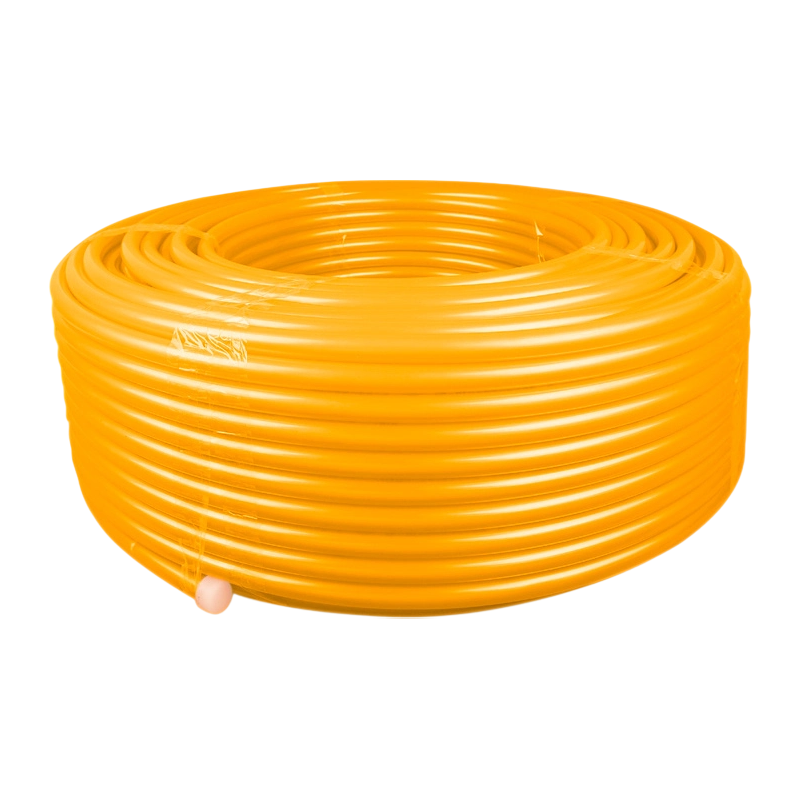 Tubo de calefacción por suelo radiante rojo PE-RT (capa única)