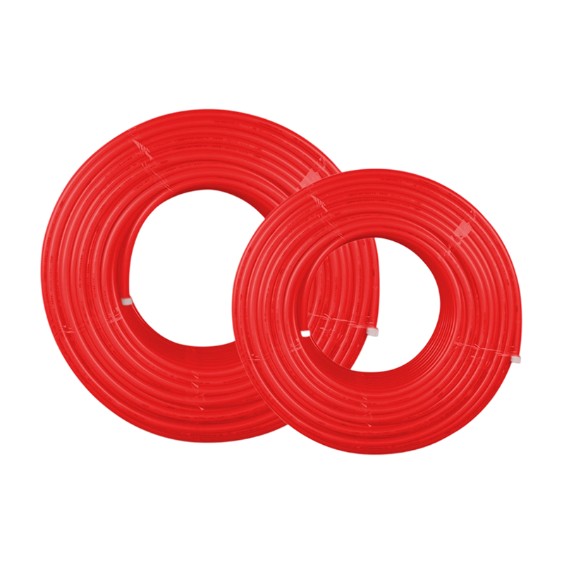 Tubo de calefacción por suelo radiante rojo PE-RT (capa única)