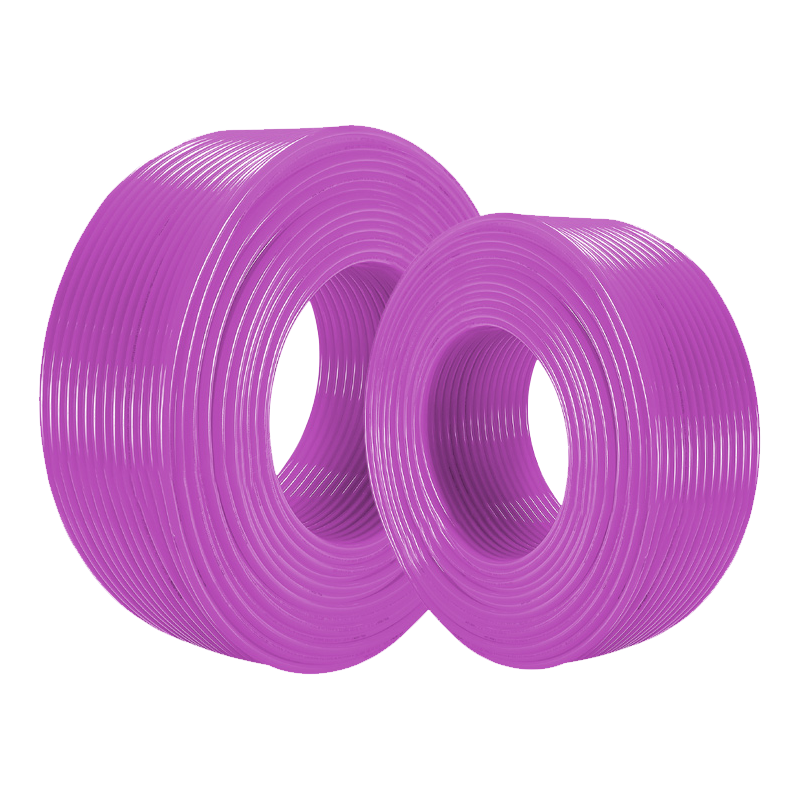 Tubo de calefacción por suelo radiante rojo PE-RT (capa única)