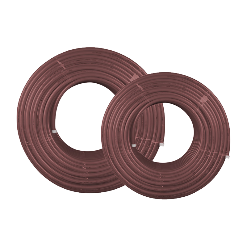 Tubo de calefacción por suelo radiante rojo PE-RT (capa única)