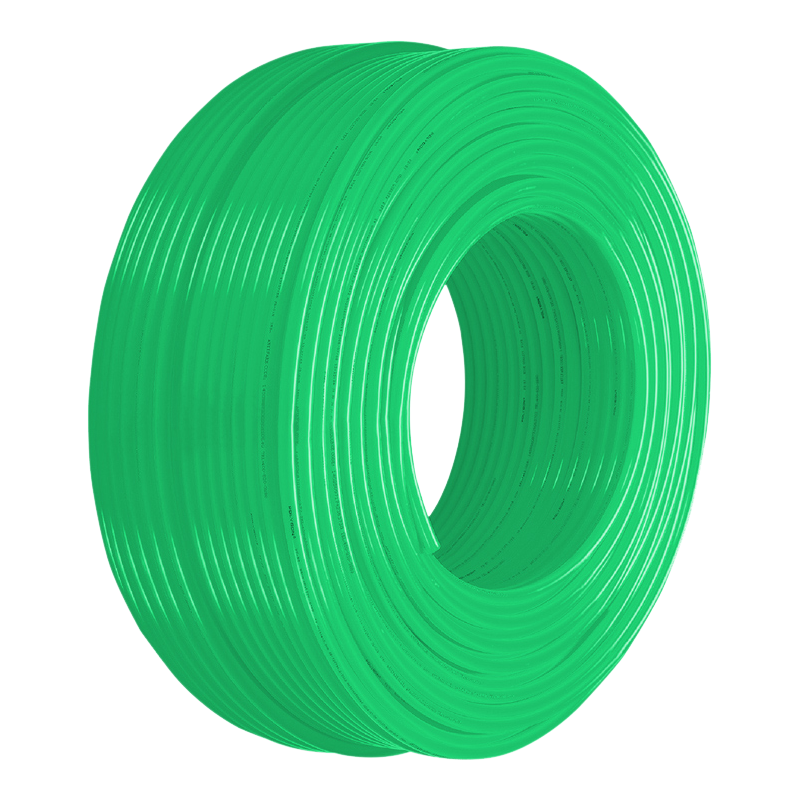 Tubo de calefacción por suelo radiante rojo PE-RT (capa única)